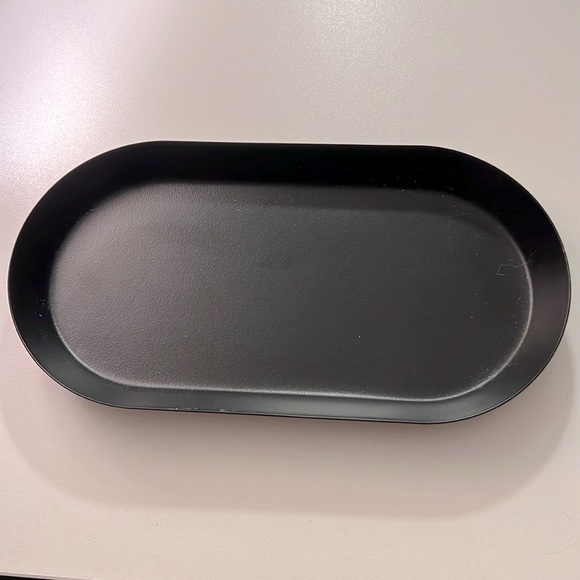 H&M Home Black Metal Tray - Picture 2 of 2